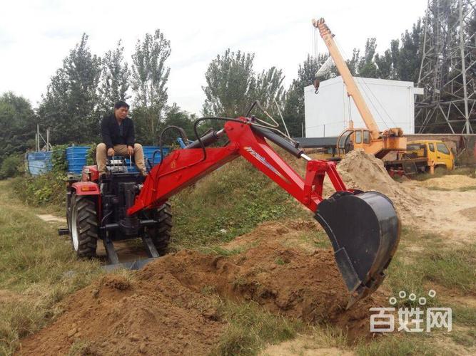 农用四轮改装挖掘机小型农村农田挖掘机