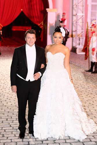 香港名媛曹颖惠婚礼现场