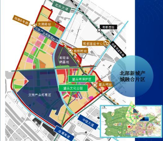 郫都区发布四大开发片区项目