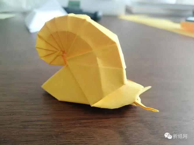 蜗牛折纸教程