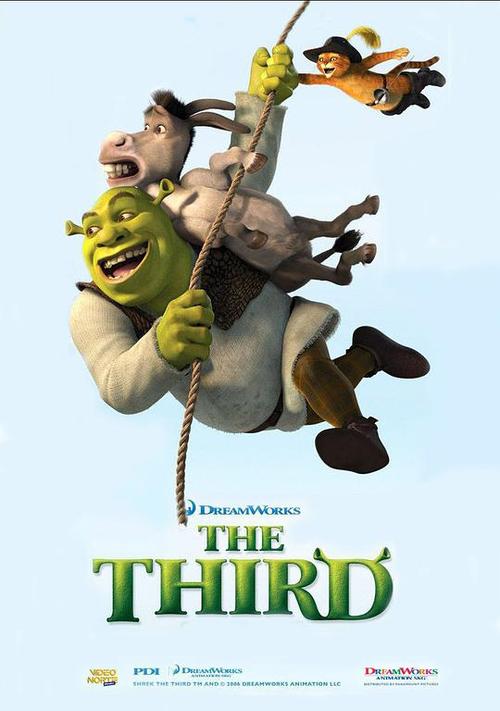 怪物史瑞克3 shrek the third的海报