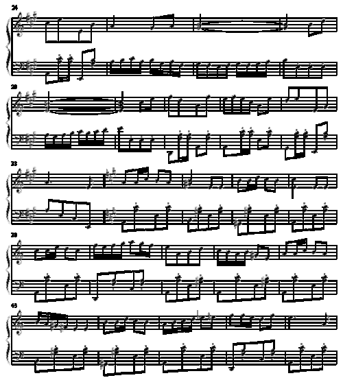 舞艺,舞艺钢琴谱,舞艺调钢琴谱,舞艺钢琴谱大全,虫虫