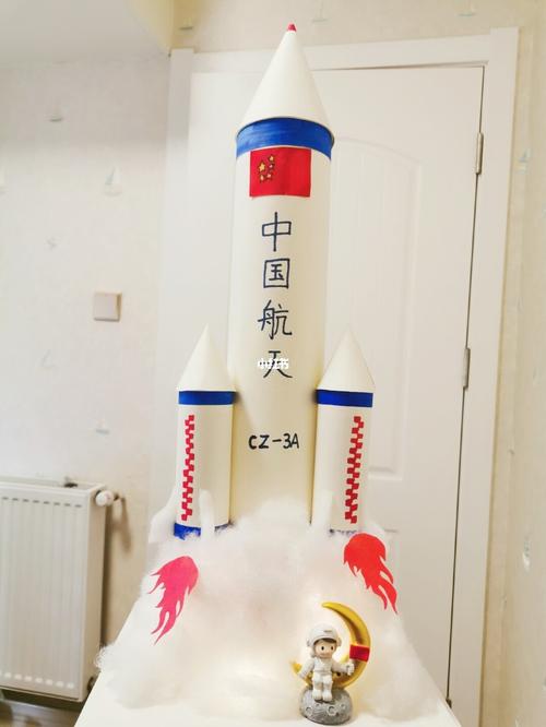 航天科技主题手工制作_手工制作_花生_我的手工日常_兴趣爱好_手工