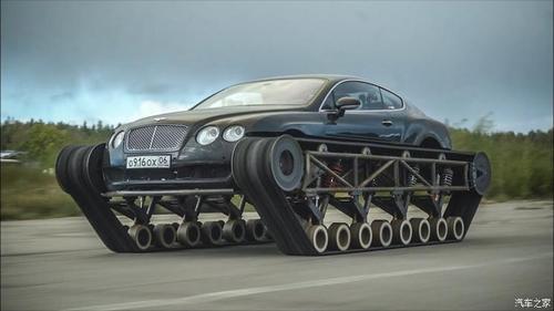 牧马人都弱爆了 看俄罗斯人的履带汽车