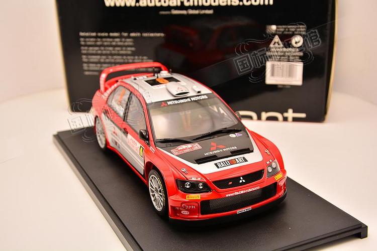 autoart 奥拓 1:18 三菱 evo9 蓝瑟 枪骑兵 evo9 wrc05 汽车模型
