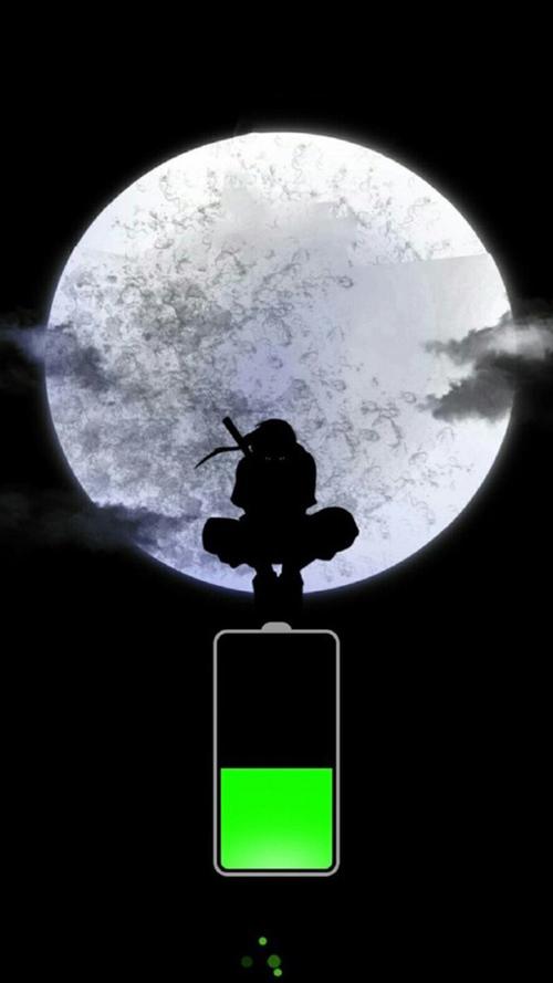 简约设计手机电量创意手机壁纸