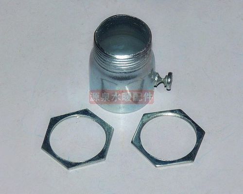 锁母锁扣 25mm 分 6 镀锌铁线管配件 金属穿线管盒接 加厚铁杯梳