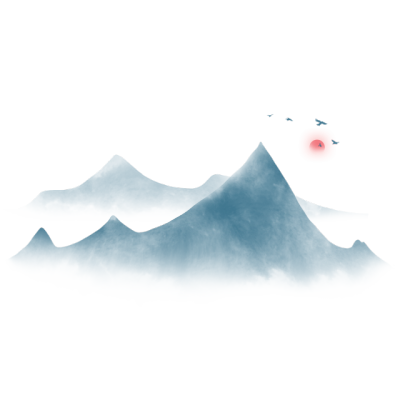 绿色古风免抠素材