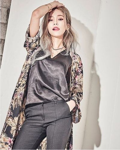 渐层发色持续火热!韩国新音源强盗女rapper