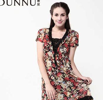 敦奴女装2014夏装新款 dunnu敦奴女装2014新款