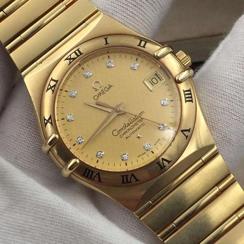 欧米茄男士机械表