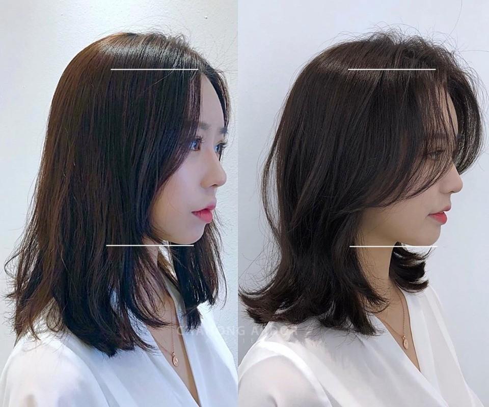 外翻s型刘海好处1:缩短脸长,显小脸外翻的s型刘海一直是很多韩妞最爱