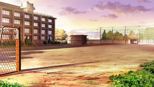 【柒酒|绘里】校园 天空 日式漫画场景素材