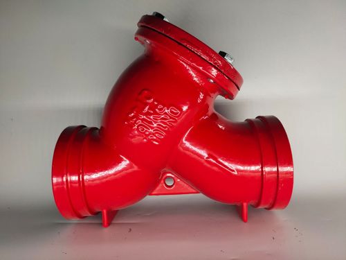 厂家直销 沟槽过滤器 gl83h-16q y型过滤器 y型管道过滤器 铸铁体