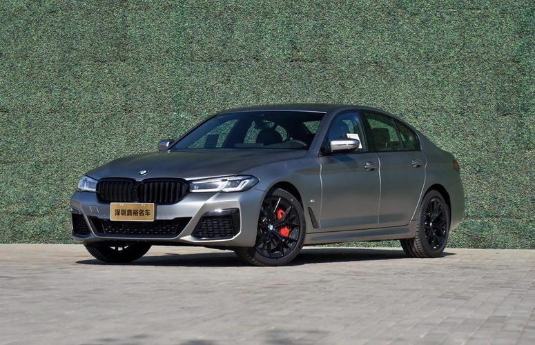 深圳未上牌宝马宝马5系2021款540i风尚版m运动套装银灰手自一体
