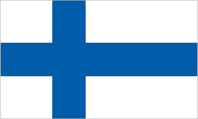 america"s 国旗公司尼龙芬兰国旗 4-foot by 6-foot