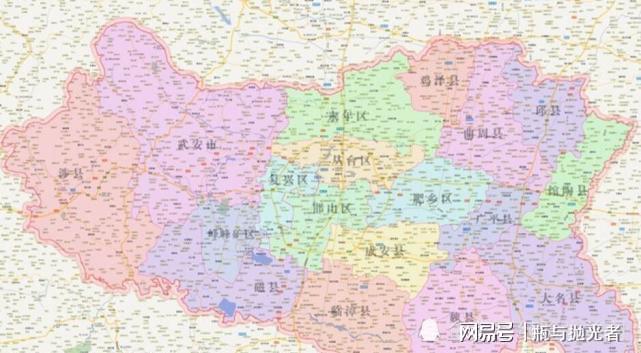 河北省的区划调整11个地级市之一邯郸市为何有20个区县