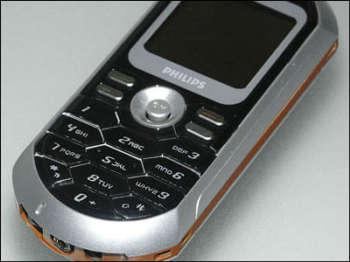 握在手中的时尚--飞利浦新款350手机图片秀