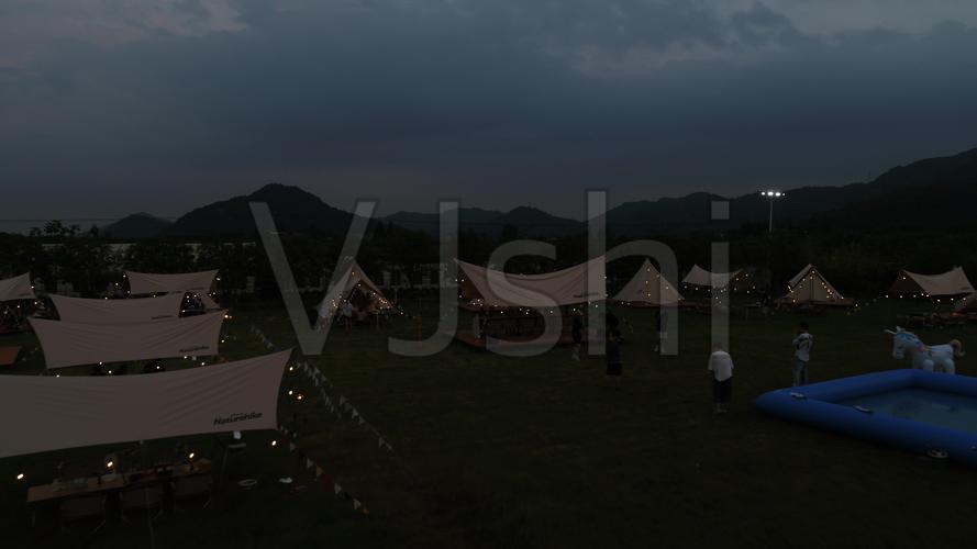 杭州余杭径山镇露营基地