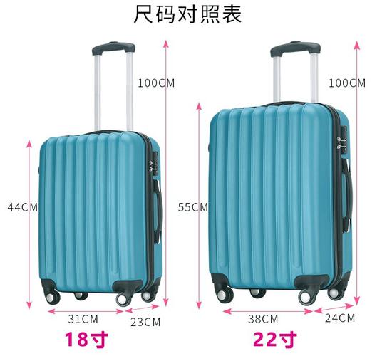 2017新款波浪竖纹磨砂面拉杆箱18寸