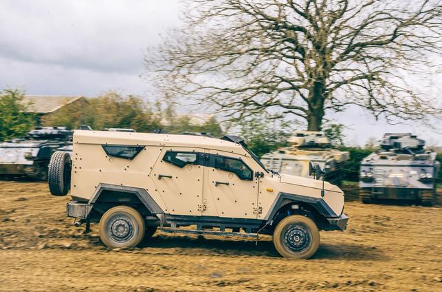 基于福特f550打造,全能防弹车体,plasan沙猫装甲车亮相