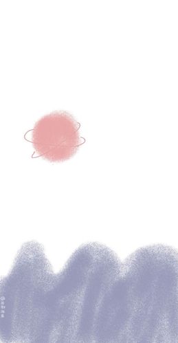 手绘简约可爱手机壁纸聊天背景