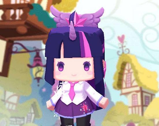 「一起玩迷你呀」迷你世界:紫悦女孩永久皮肤怎么获取?