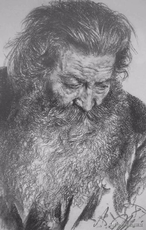 阿尔道夫·门采尔adolpyh von menzel1815-1905世界著名的素描大师