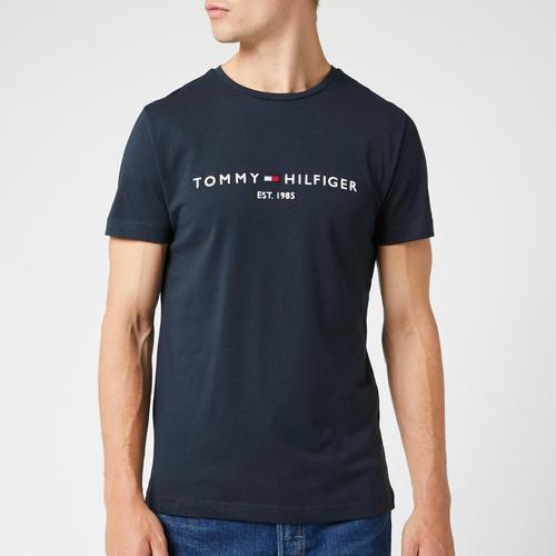 银联专享:tommy hilfiger 汤米希尔费格 tommy logo 男士t恤