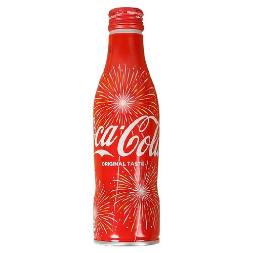 250ml 夏季烟花限量红色可乐收藏版 2017 日本进口饮料可口可乐