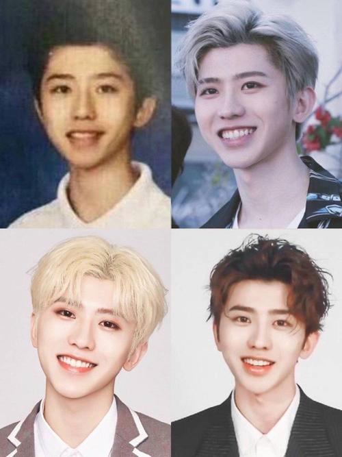 蔡徐坤小时候照片与现在对比,之前被喷整容,现在看完全等比例长大