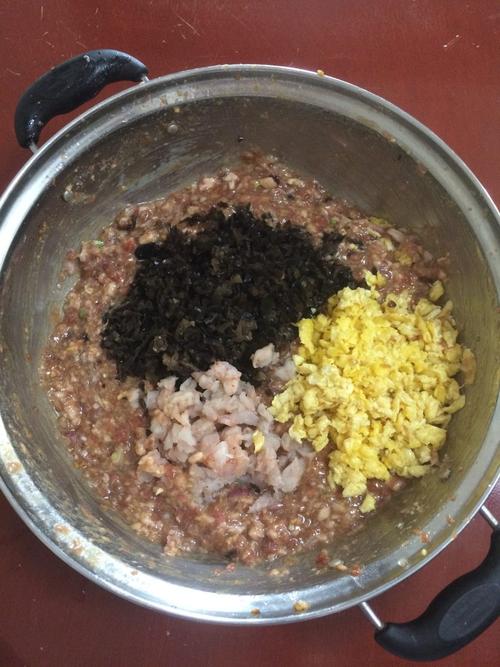 三鲜馅包子的做法步骤14