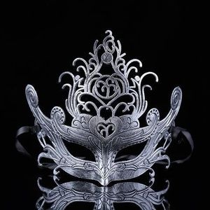 汉服遮面帘汉服古风面具汉服遮半面面链皇冠男女款配饰遮脸古.