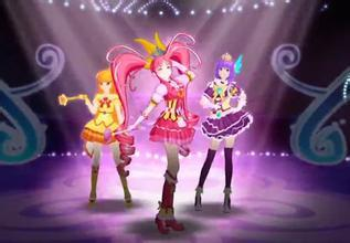 艾可魔法少女小玲变身简笔画