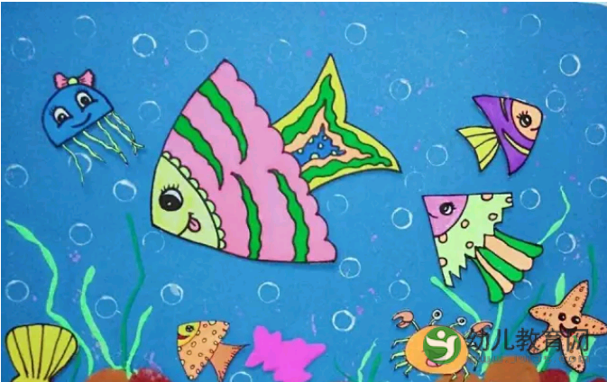 海底世界创意儿童画