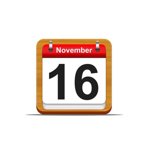 数字16,十一月,无人