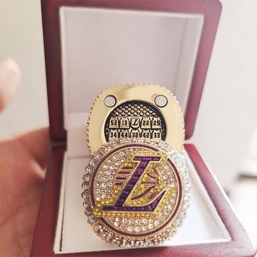 nba湖人队2020年詹姆斯总冠军戒指