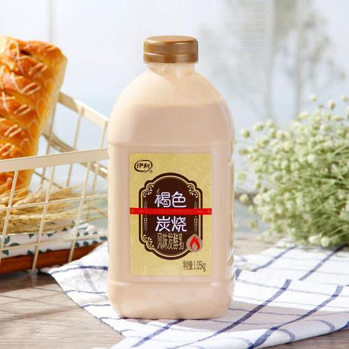 伊利褐色炭烧酸奶1050g