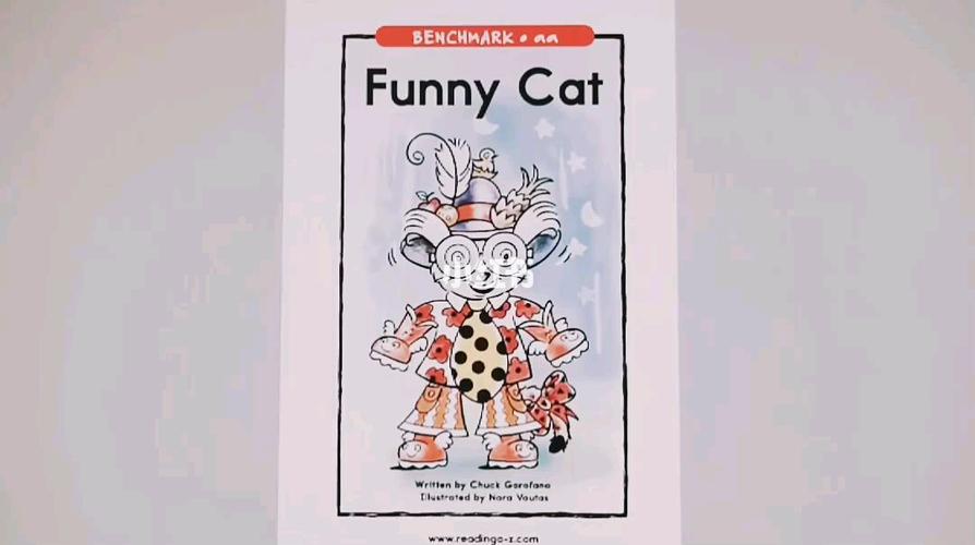 raz aa分级阅读the funny cat_阅读_英语启蒙_领带_蝴蝶结_靴子