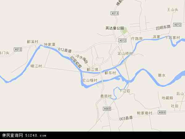 鄞江镇地图 - 鄞江镇电子地图 - 鄞江镇高清地图 - 2021年鄞江镇地图