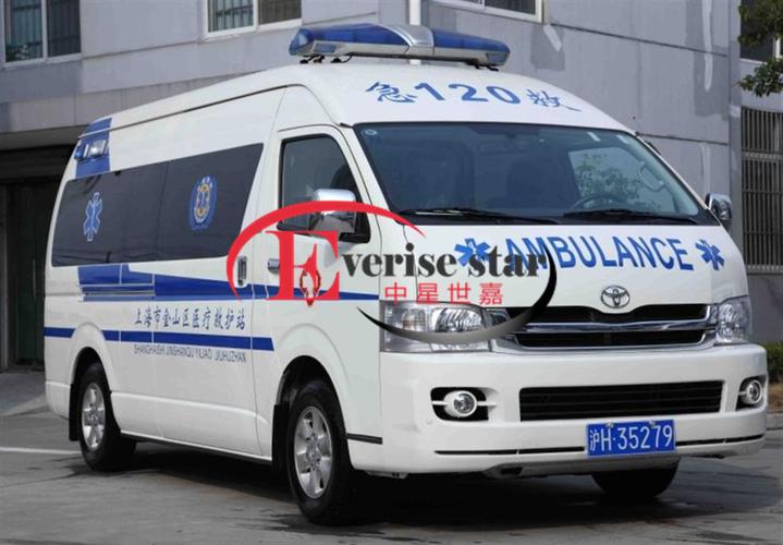 丰田大海狮(2tr-2.7l)监护型救护车外观