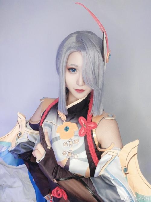 申鹤cos原神超话#原神申鹤#  初五迎财神 财神快来我家门长沙