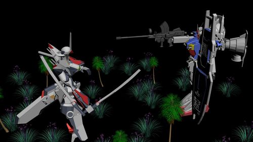 武装机甲和高达