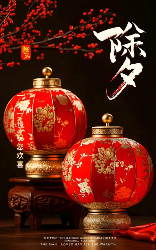 除夕夜挂灯笼的寓意与象征