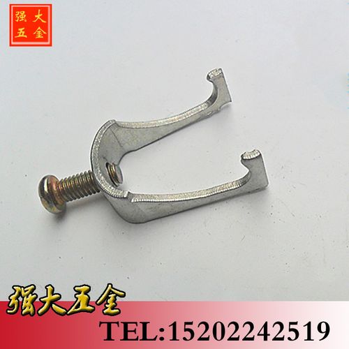 金属穿线管吊钩卡龙骨卡吊钩穿线管丝杆吊卡钩卡弹簧卡片蝴蝶卡