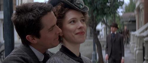 two stage magicians engage in competitive one-upmanship in an