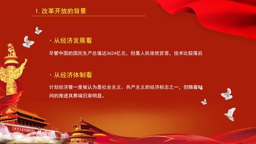 厉害了我的国改革开放40周年ppt模板-28素材网