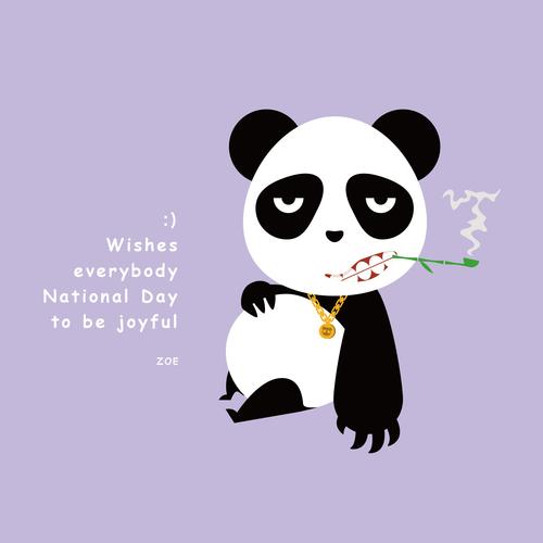 panda/插画