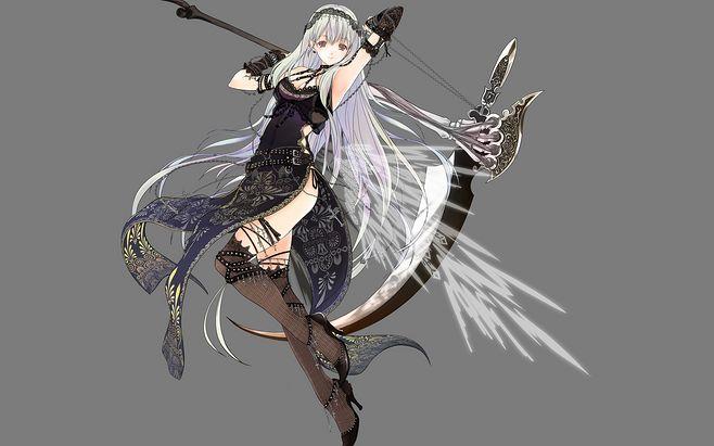 游戏动漫少女镰刀娘图片