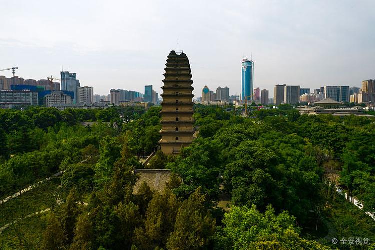 小雁塔图片_小雁塔高清图片_全景视觉